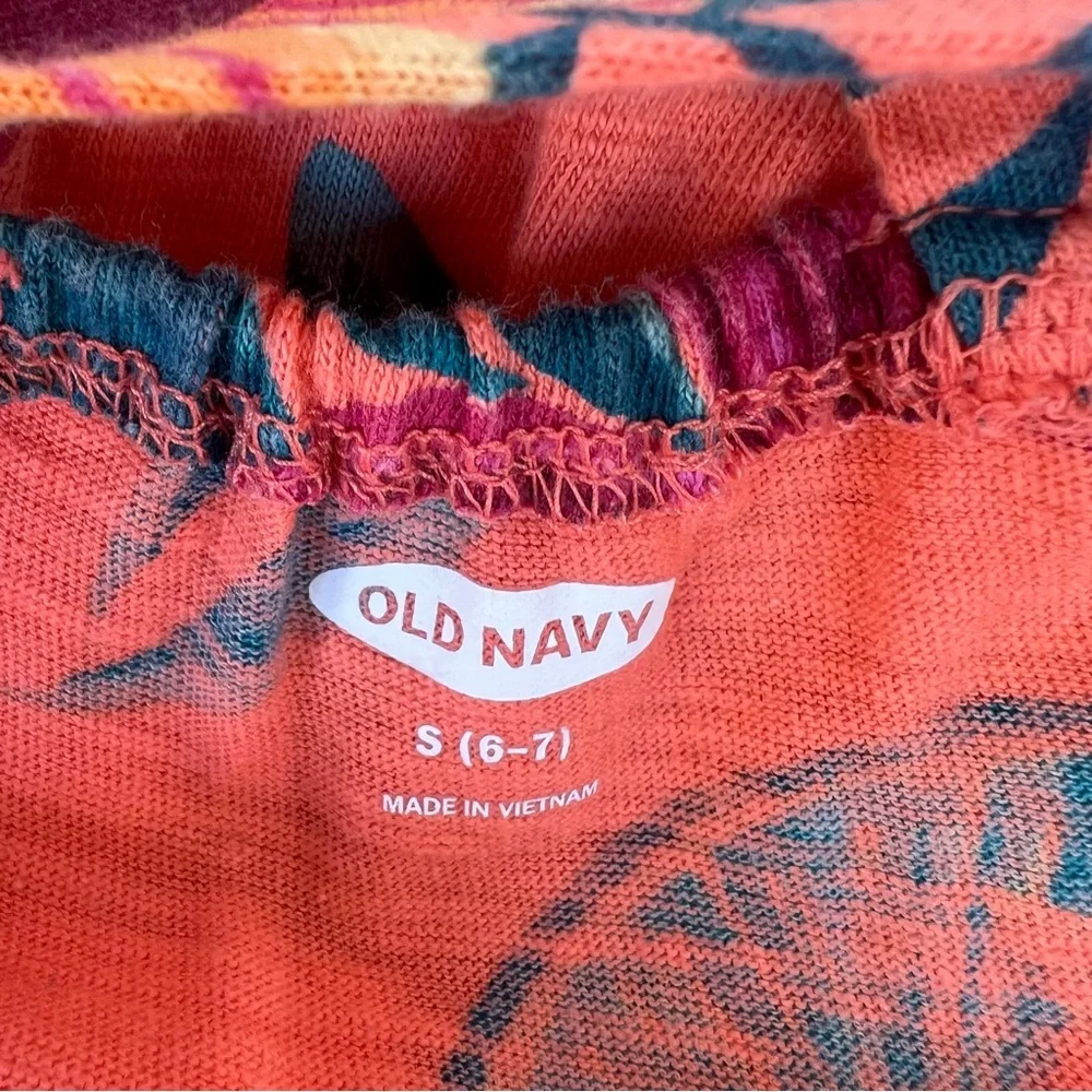 Old Navy Girls Floral Jumpsuit – Size 6–7‎ 🌺
